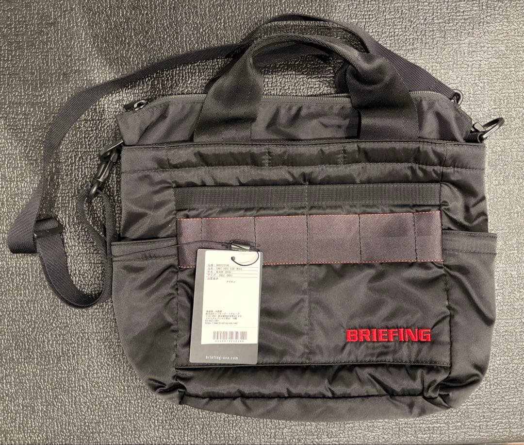 【最終値下げ】【美品】BRIEFING ブラック ゴルフ トートバッグ BRIEFING GOLF（ブリーフィングゴルフ） 最大53%☆3/1迄 日本正規品