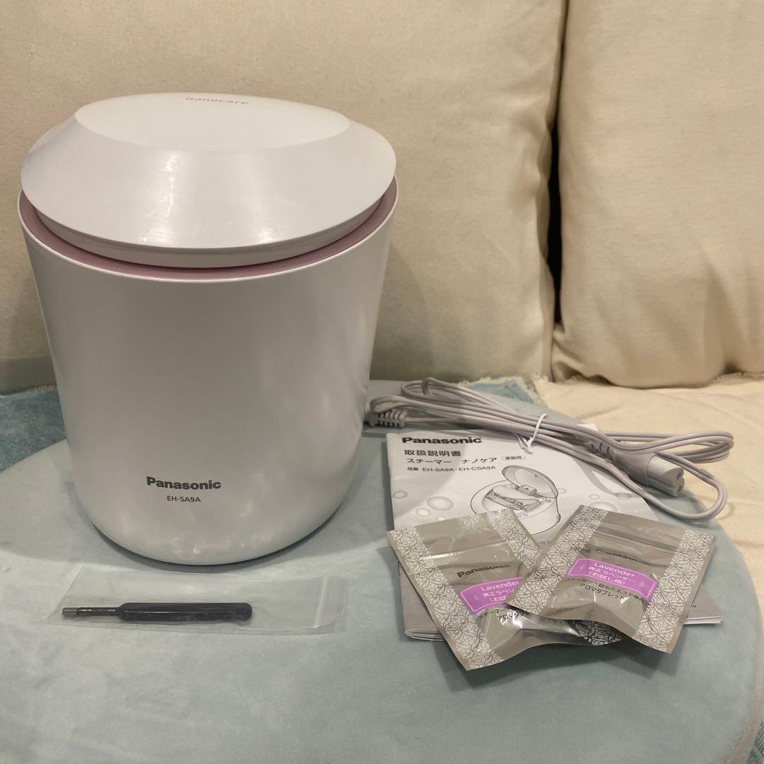 Panasonic EH-SA9A-P 美品　スチーマー Amazon.co.jp: パナソニック スチーマー ナノケア W温冷エステタイプ