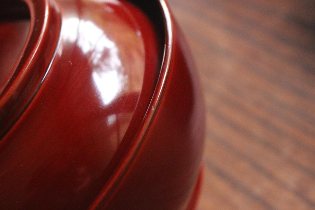 小傷あり！風情ある千筋糸目に極上桐花蒔絵の映えるお椀