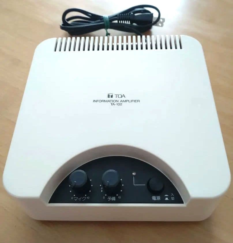 TOA パワーアンプ TA-102 - メルカリ