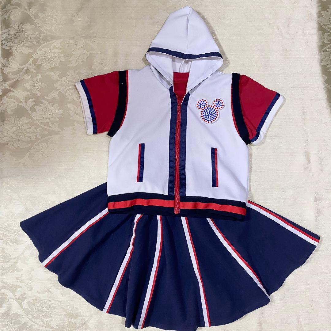 ジャンボリーミッキー衣装・半袖Tシャツ・キッズ80〜150サイズ