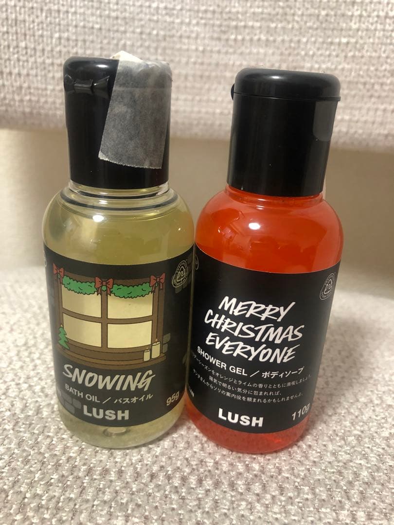 LUSH バスオイル シャワージェル 2個セット 新品未使用 クリスマス新作