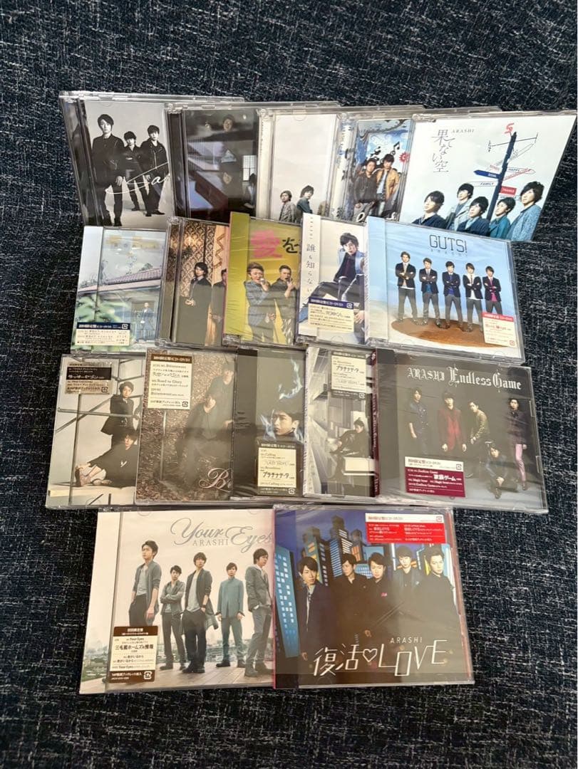 嵐 ARASHI シングル・アルバム CD・DVD・ライブDVD まとめ売り - メルカリ