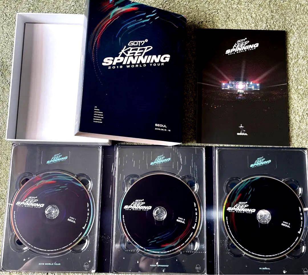 廃盤】GOT7 DVD KEEP SPINNING BluRay