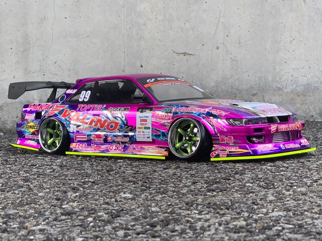 アディクション S13 シルビア V8 2024中村直樹選手 未使用ボディ