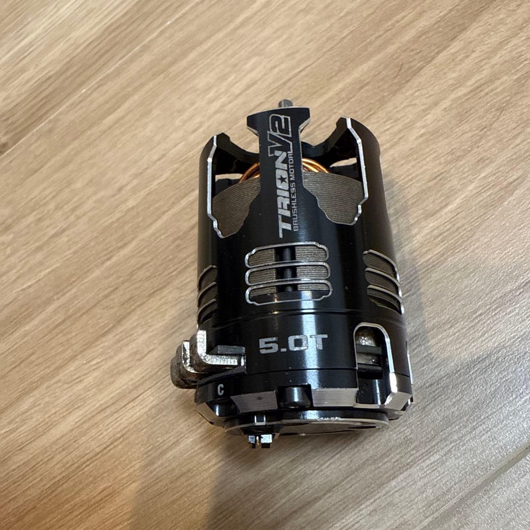 TRION V2 ブラシレスモーター 5.0T ローター3本付き - メルカリ