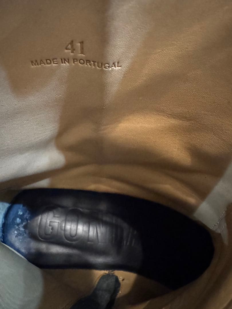 EGONLAB stun boots ブーツ41 スクエアトゥ - メルカリ