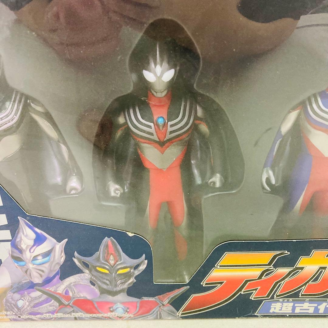 未開封品】ウルトラマン フィギュア ティガバトル6 超古代戦士セット