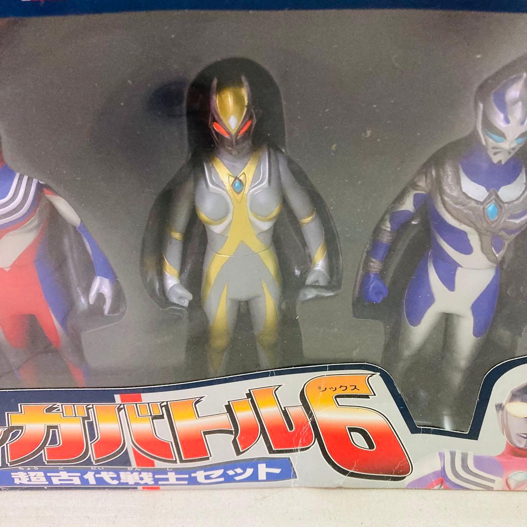 未開封品】ウルトラマン フィギュア ティガバトル6 超古代戦士セット