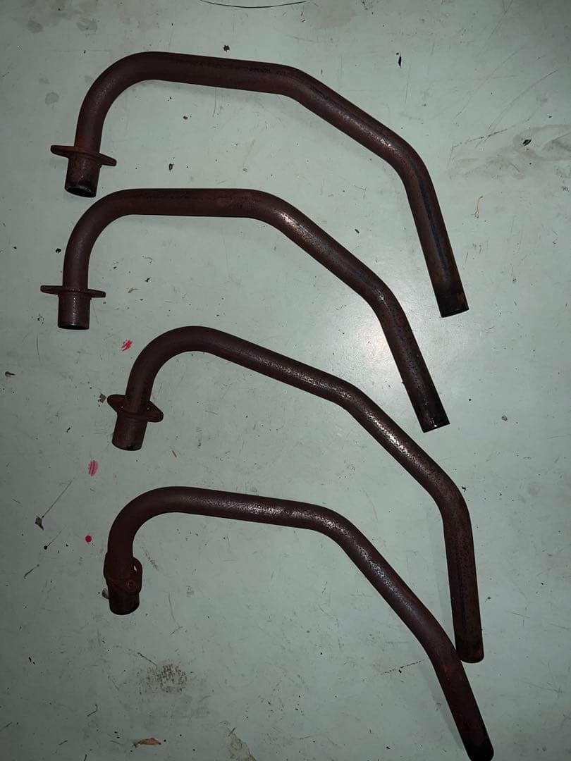 イノブレ外伝2 ゼファー400用 ゼファー用 猪武者ブレット管 第二章 外伝 耐熱ブラック塗装