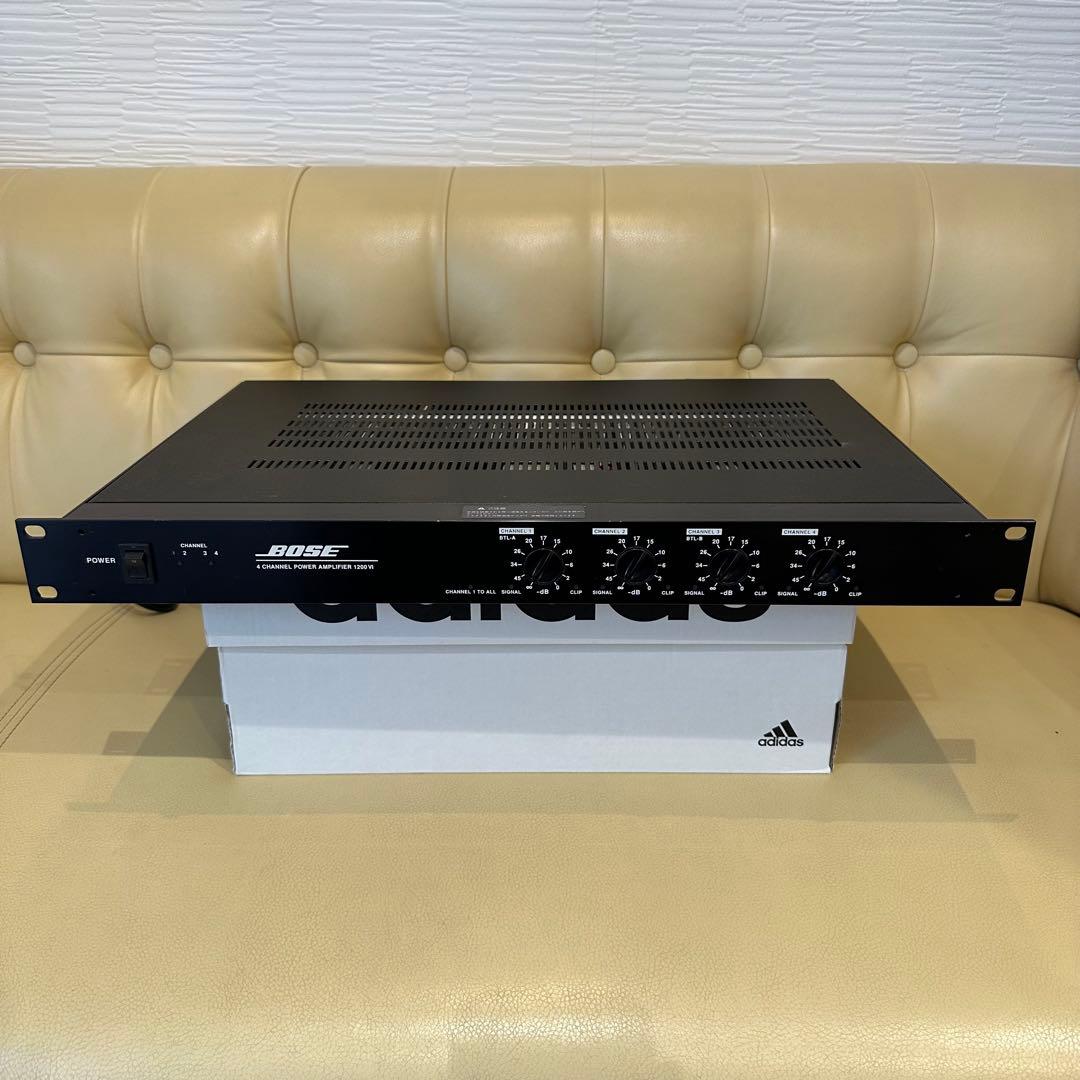 BOSE　ボーズ　プロフェッショナル　パワーアンプ　1200VI 4ch業務用 1200VI / 4ch Power Amplifier【中古放送用・業務用 映像機器・音響