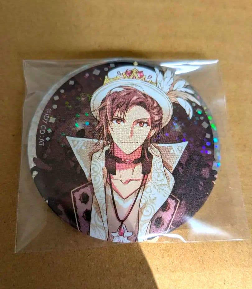 アイナナ 5周年 ビギネク 缶バッジ 虎於 - メルカリ