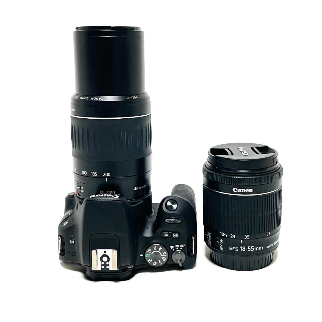 運動会に最適❣️ Canon Kiss X9 高速STM/USM Wレンズセット