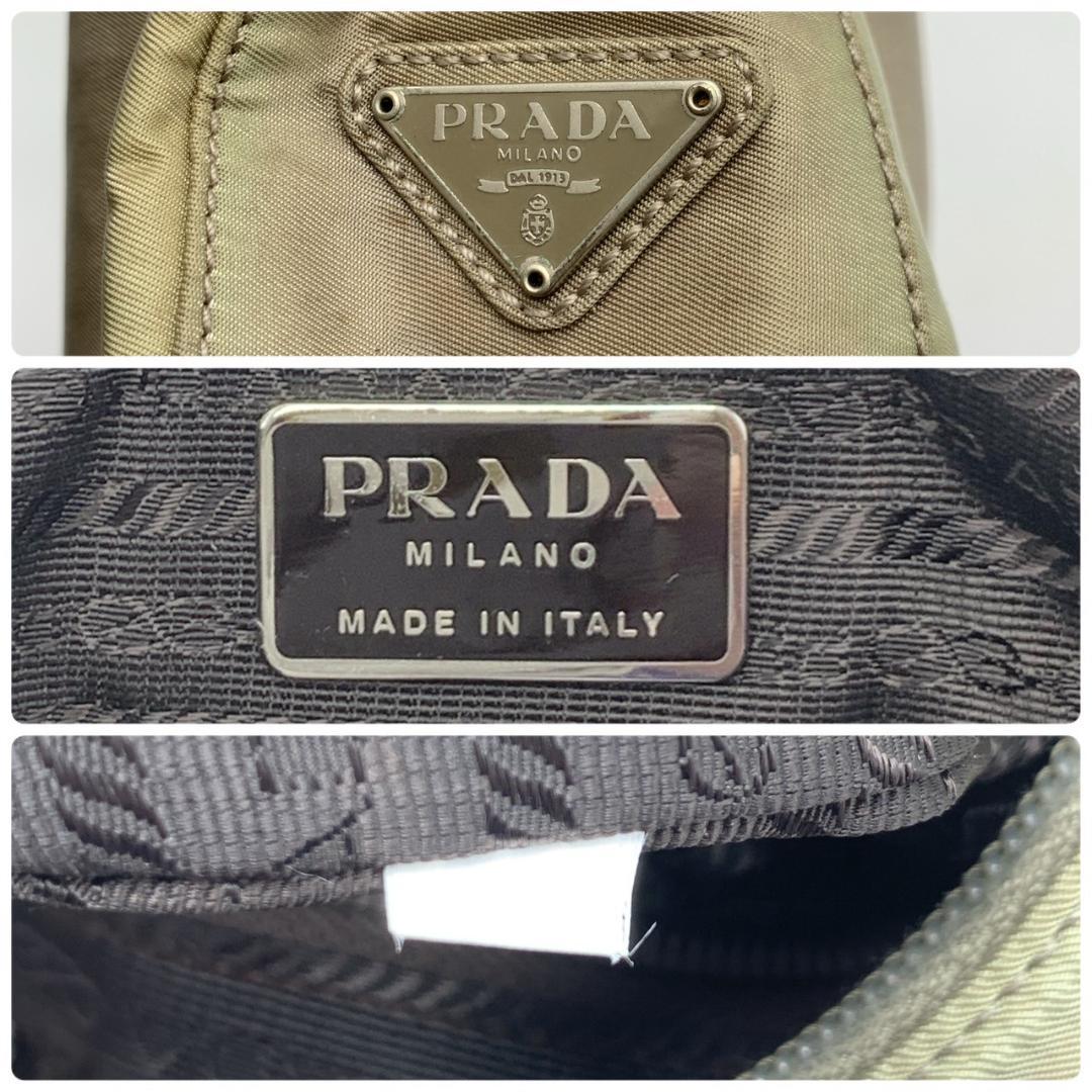 プラダ プラスチック メタルハンドル ホーボー セミ ワンショルダー