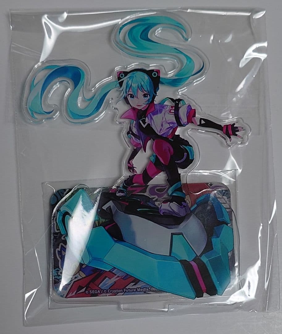 初音ミク × ソニックレーシング クロスワールド コラボ アクリル