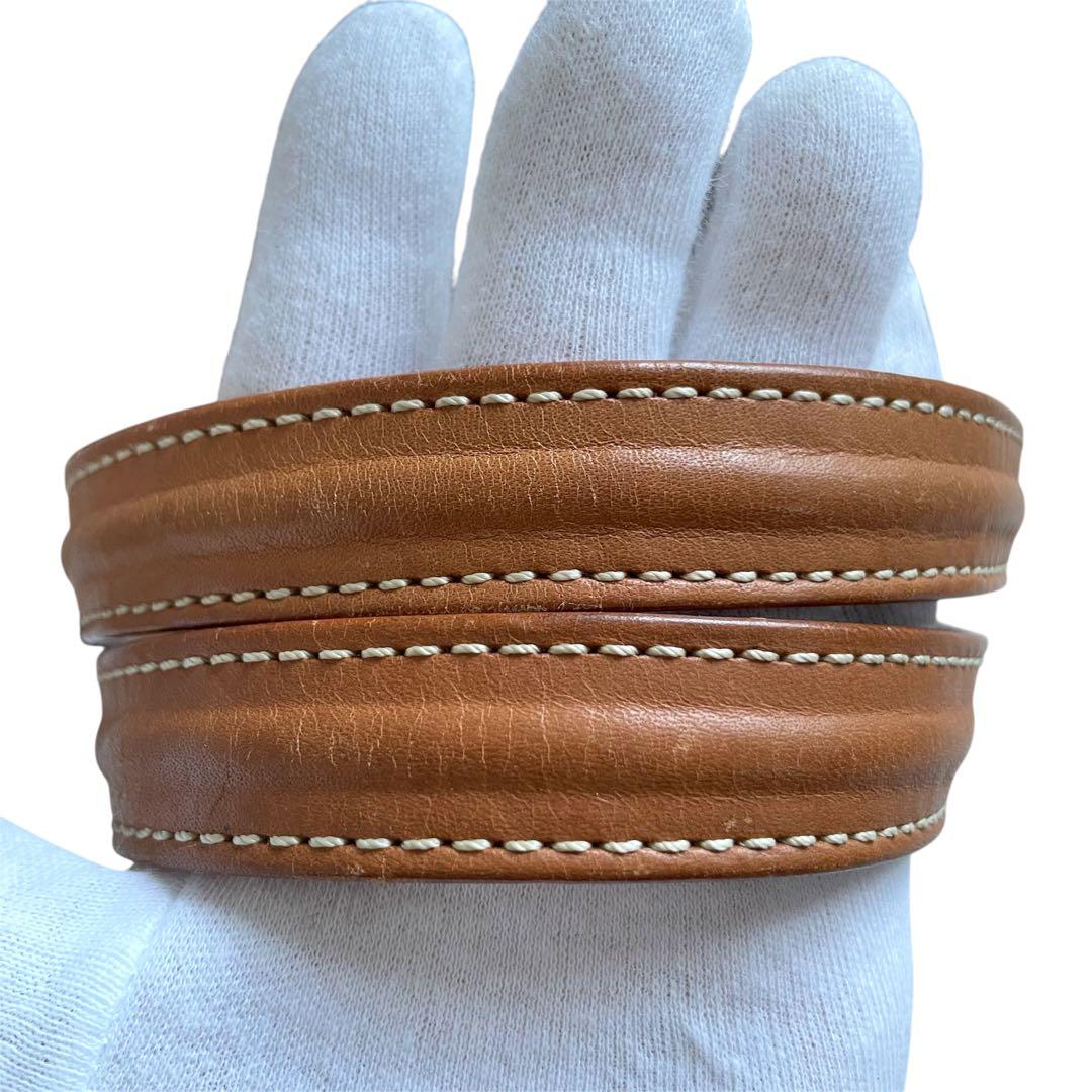 希少！廃盤品】MCM チェーンショルダーバッグ ロゴ総柄 旧ロゴ期 PVC