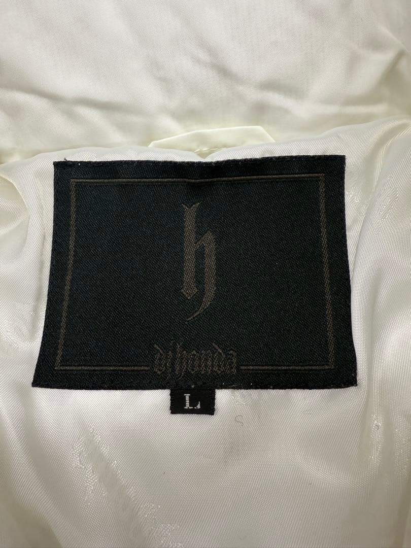 N950 DJ HONDA ボリューム ホワイトダウン y2k