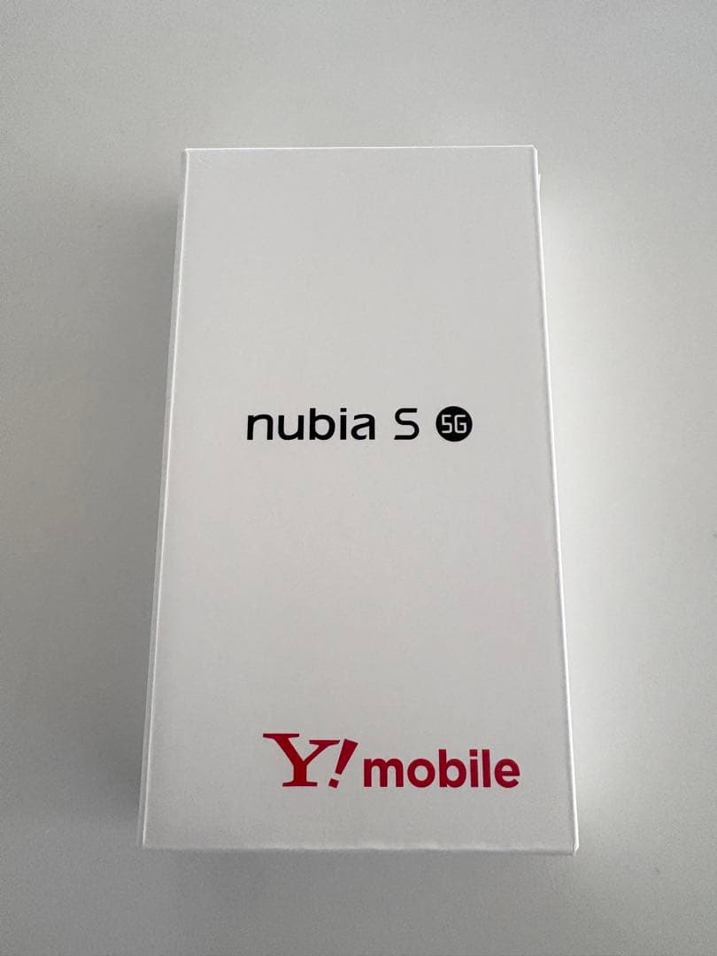 【新品未使用】nubia S 5G ライトパープル nubia 新品未使用 nubia S 5G A403ZT [ライトパープル/明紫] Softbank