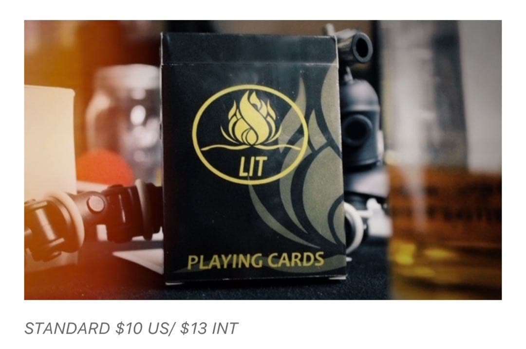 Lit playing cards v1 v2 gilded | 激安通販のイーサプライ