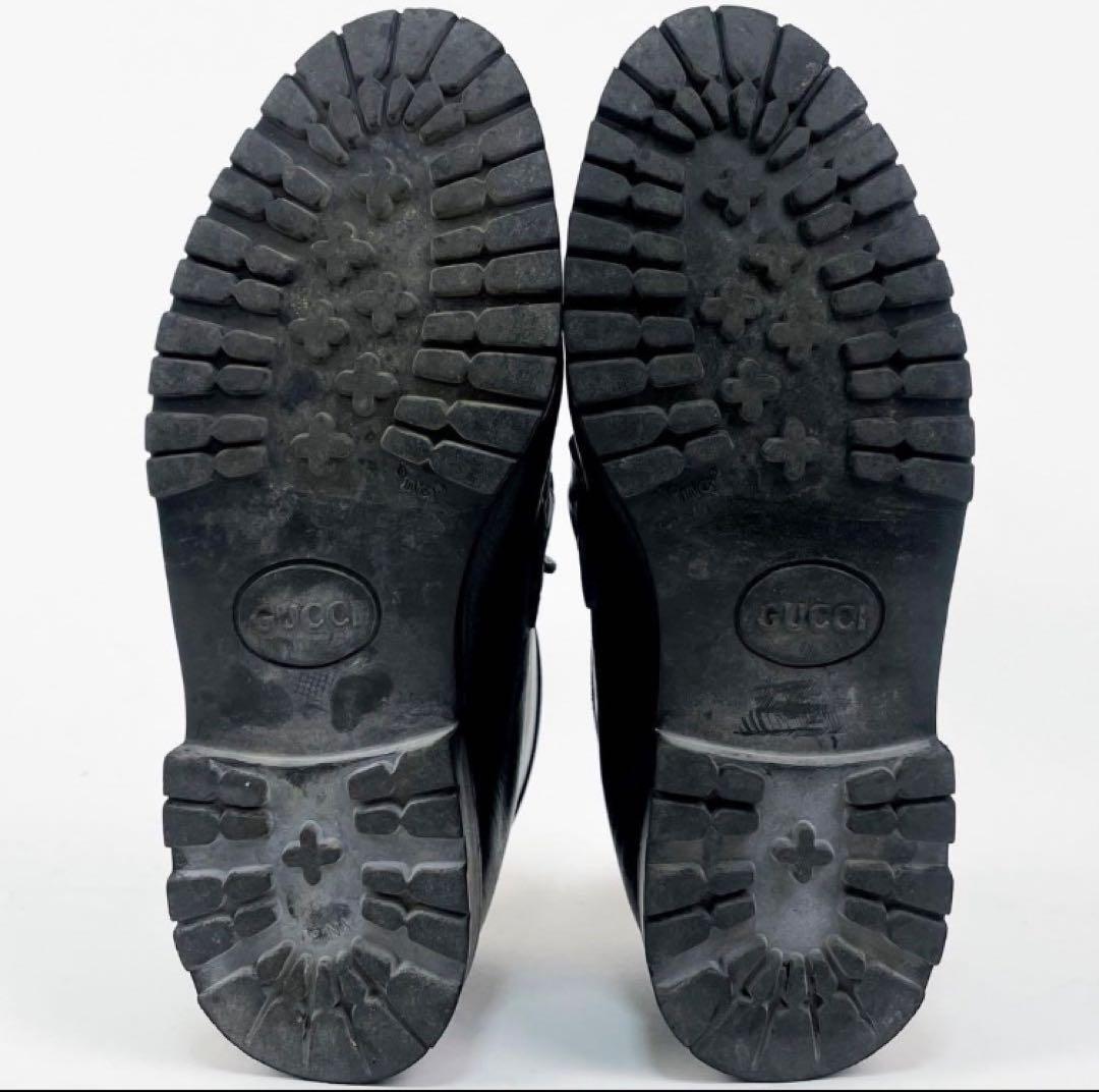 GUCCIホースビット レザー ショートブーツ サイズ36 1/2 23.5cm