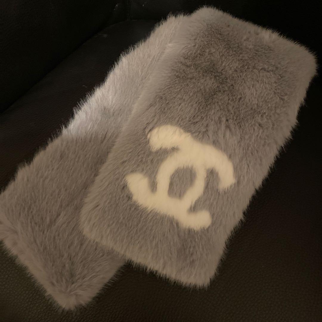 ノベルティシャネル もふもふ マフラー✨