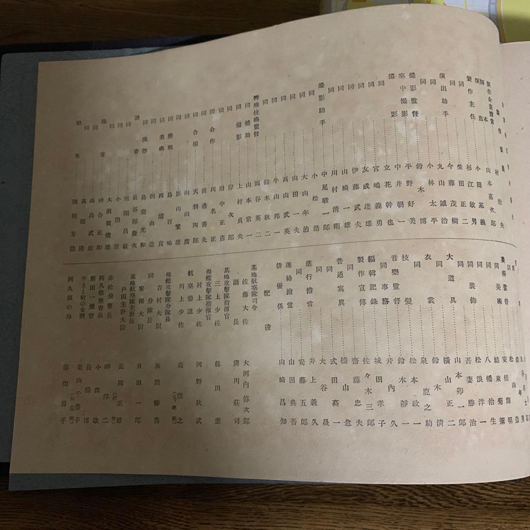 東宝映画 貴重‼️1944年雷撃隊出動 第二次世界大戦 映画制作