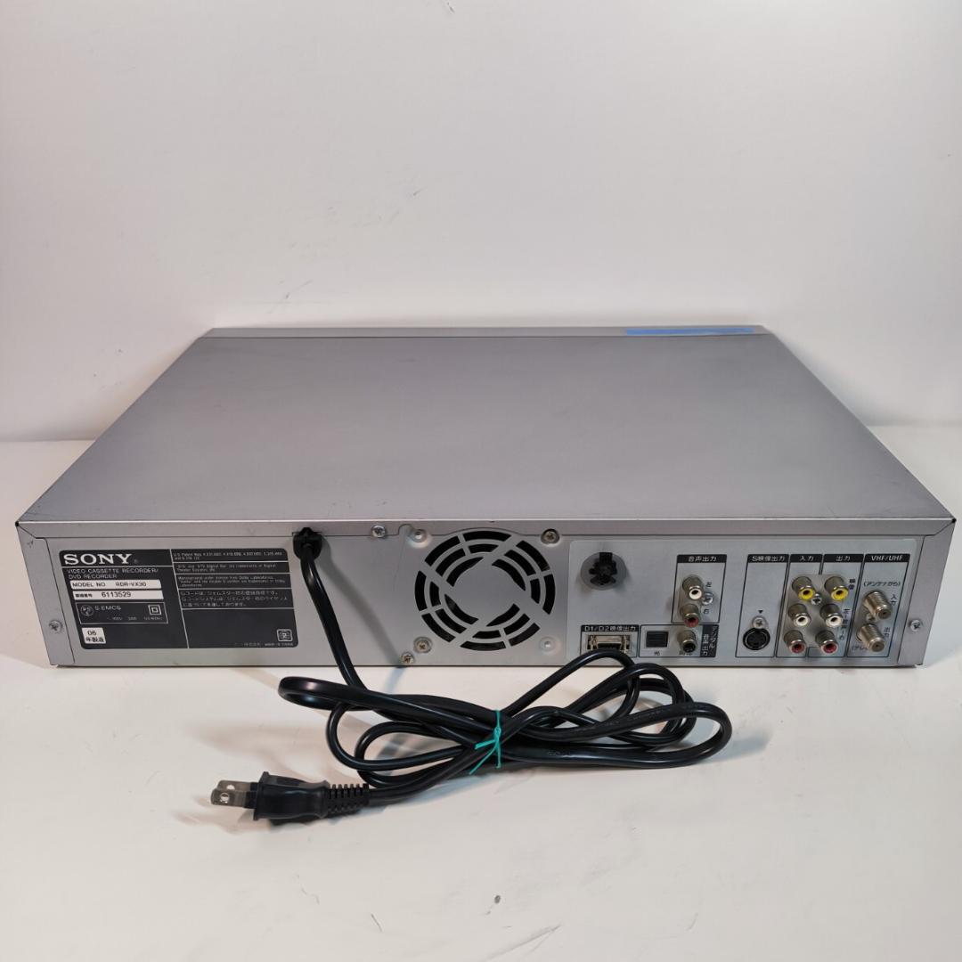 SONY DRD-VX30 ビデオ一体型DVDレコーダー ダビング機能 - メルカリ