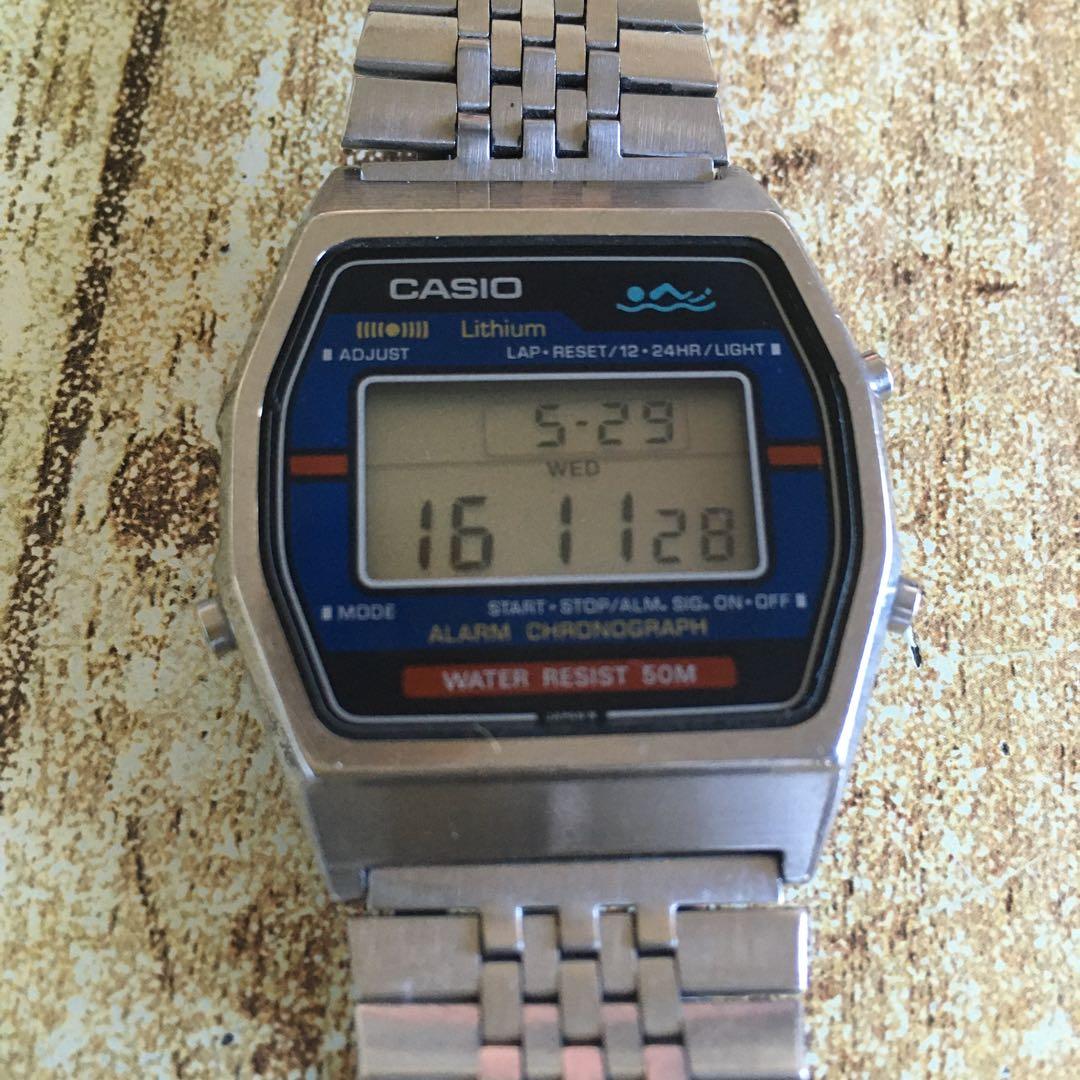 レア◇中古動品◇W-30◇カシオ デジタル ダイバーズ スイマー アラーム