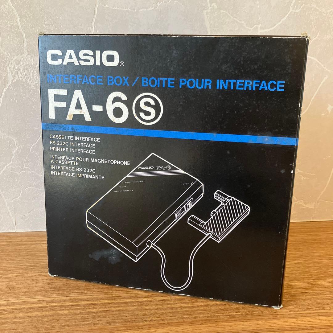 CASIO ポケコン　インターフェース　FA-6S カシオ Yahoo!オークション -「fa」(ポケットコンピュータ) の落札相場・落札価格