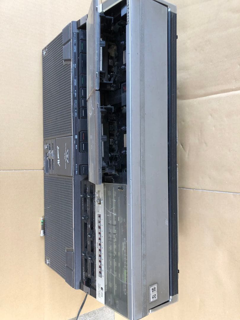 SHARP ザ・サーチャーW GF-808 ラジカセ searcher 年代物 - メルカリ