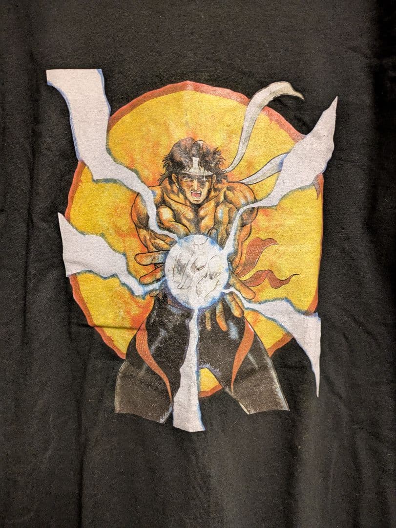 90s96年 橋本真也 破壊王 プロレス 直筆サイン入りTシャツ サイズL