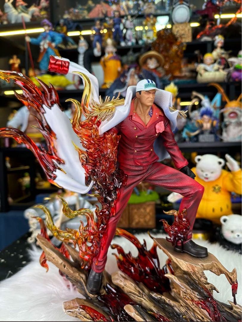 ONE PIECE ワンピース 赤犬サカズキ【大将】 ガレージキット