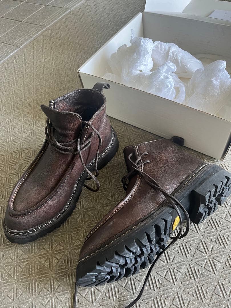 guidi グイディntp04 paraboots チロリアンブーツ サイズ41 - メルカリ