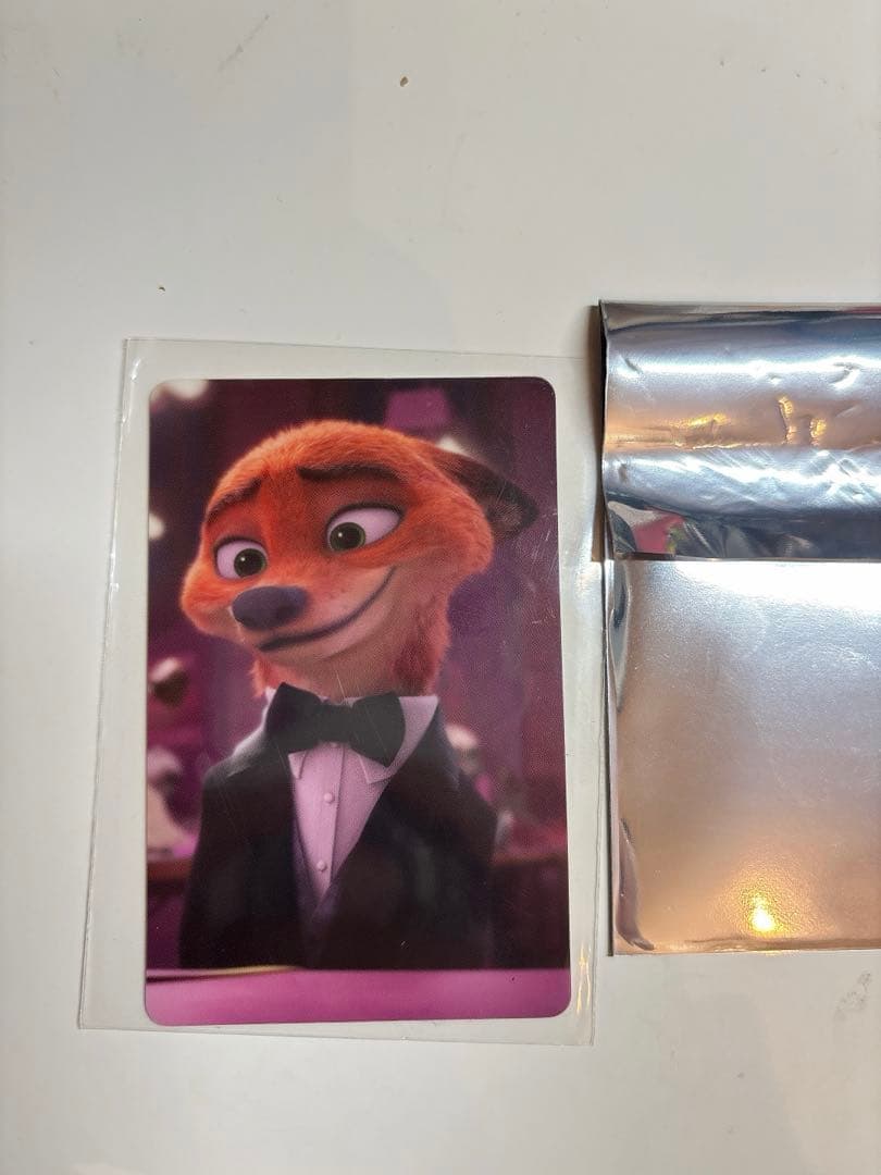 ズートピア2 オーマイカフェ 予約特典 コレクションカード ニック