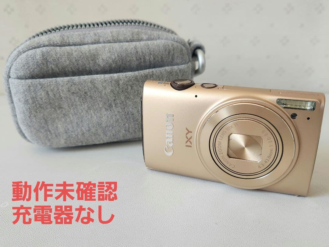 【訳あり】Canon IXY 620F　動作未確認　充電器なし Canon IXY 620F 620 F 12.1MP Digital Camera W. 10x Zoom Lens Silver