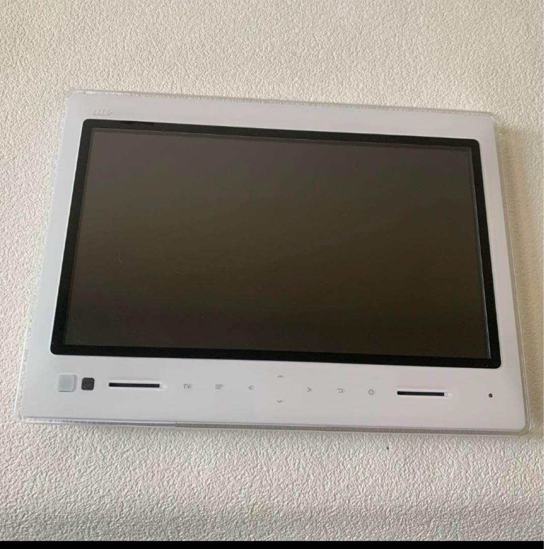 au PHOTO-U TV 10インチフルセグ防水録画可能テレビ リモコン付き