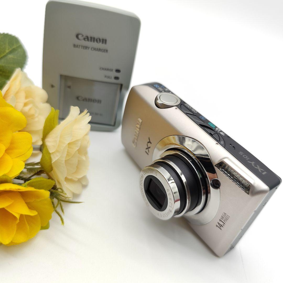 未使用級 Canon IXY 10S ゴールド デジカメ 希少 14.1MP