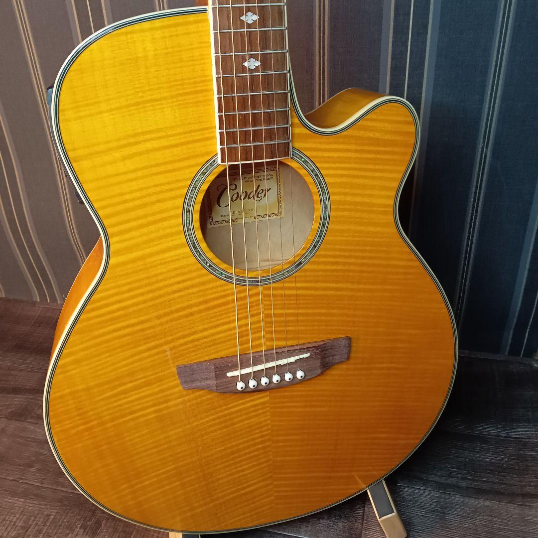 極美品 タカミネ cooder エレアコ CE-420 チューナー付 ギター - メルカリ