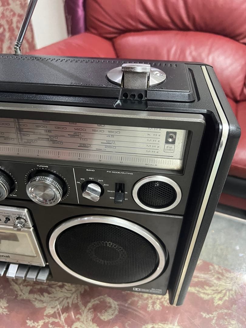 希少National ナショナル RX-7700 ラジカセ動作品ビンテージ 美品