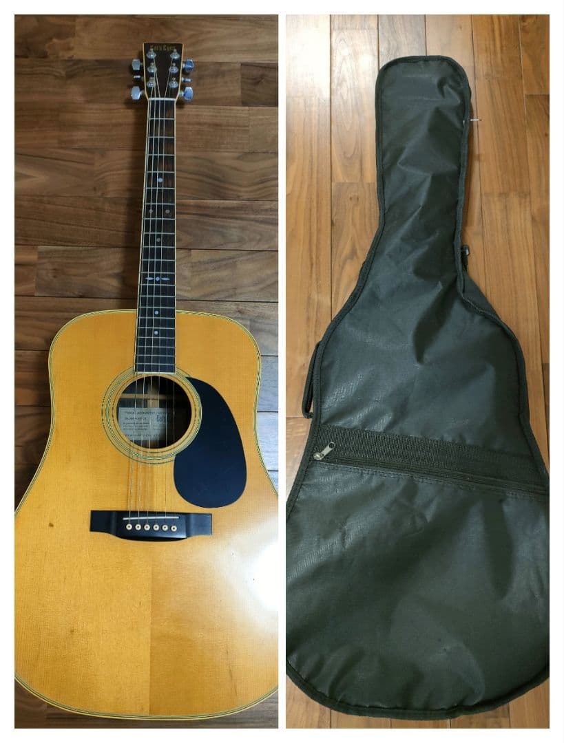 ケース付き】アコースティックギター Cat's Eyes CE-250 - メルカリ