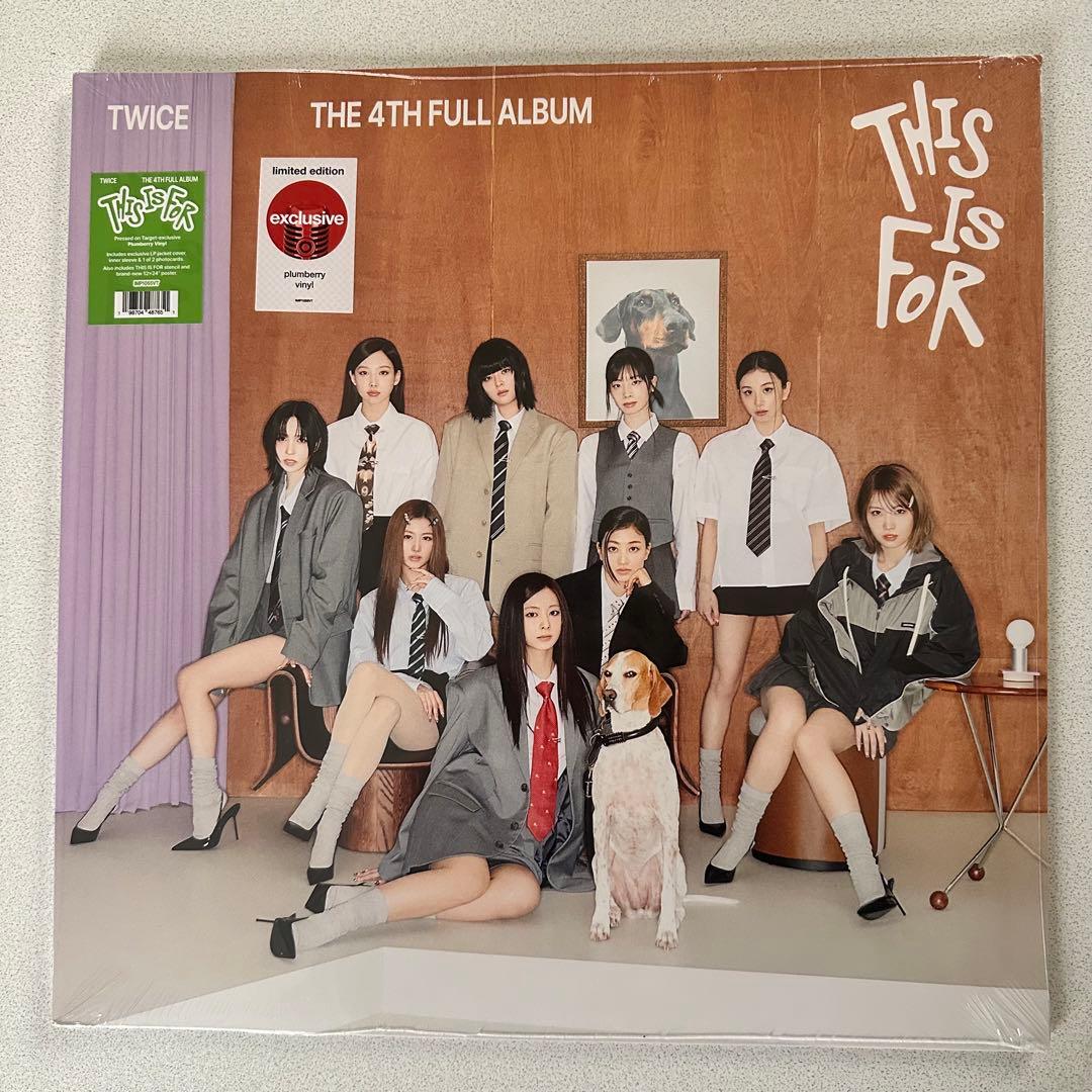 TWICE THIS IS FOR レコード TARGET VER. 楽天市場】【初回特典+おまけ付き】TWICE 【THIS IS FOR】DIGIPACK ver