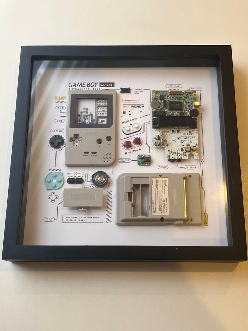 ゲームボーイ　アート　Grid Studio iPhone分解アートで知られる「GRID」が全品セールを開催！ゲームボーイ