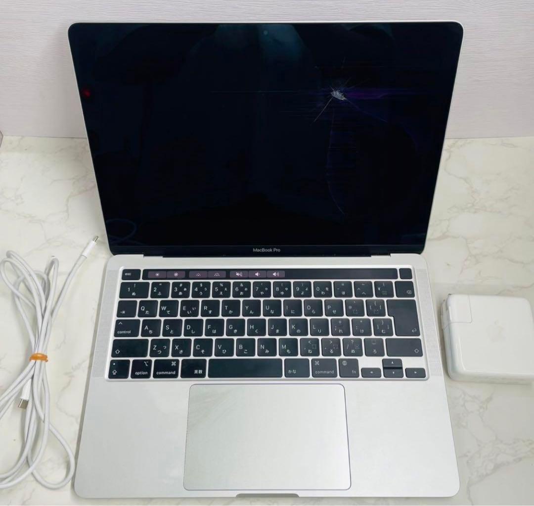 MacBook Pro M1 8G256G 液晶割れ外部モニター出力OK 動作品 修理事例】MacBook Pro M1 画面割れ修理｜液晶交換の費用と作業内容を