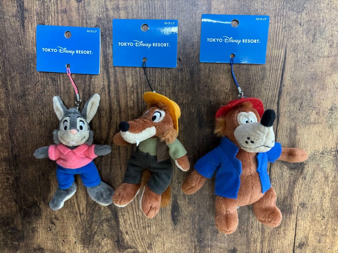 スプラッシュマウンテン うさぎどん きつねどん くまどん ぬいぐるみ