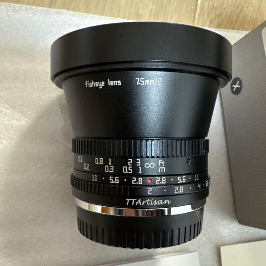TTArtisan 7.5mm f/2 C 単焦点魚眼レンズ