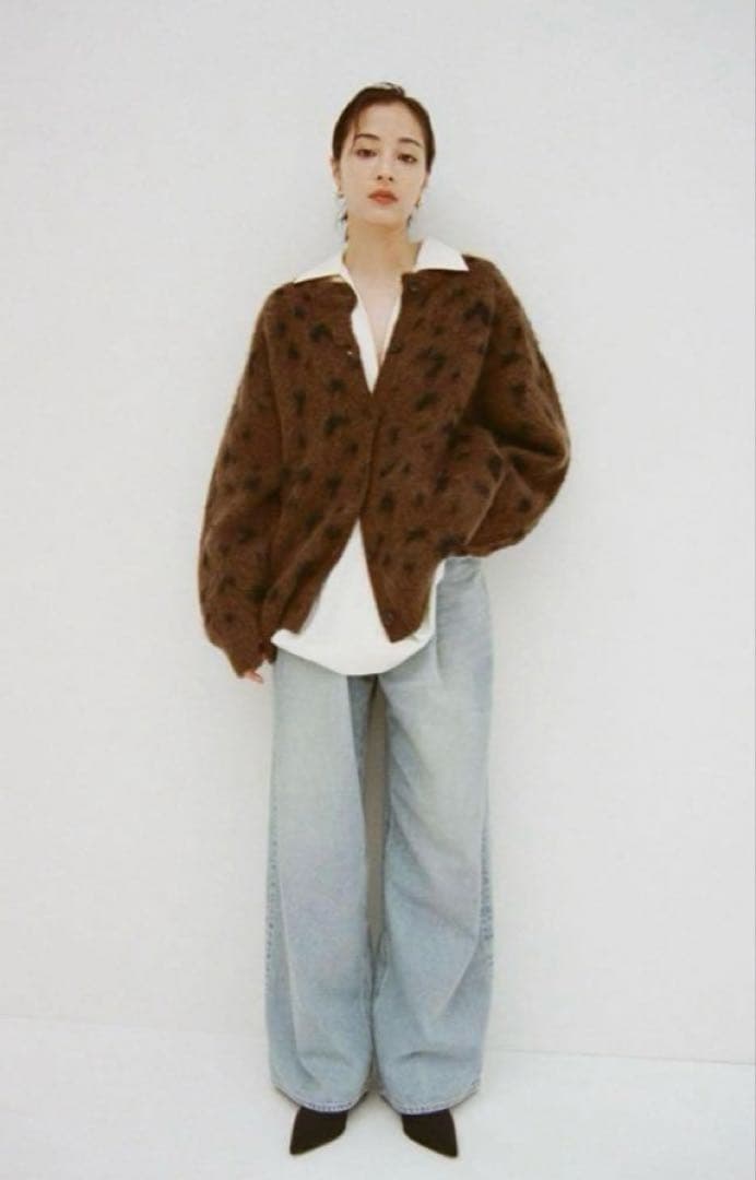 マーガレットハウエル ファインコットンシャンブレーフリルカラー