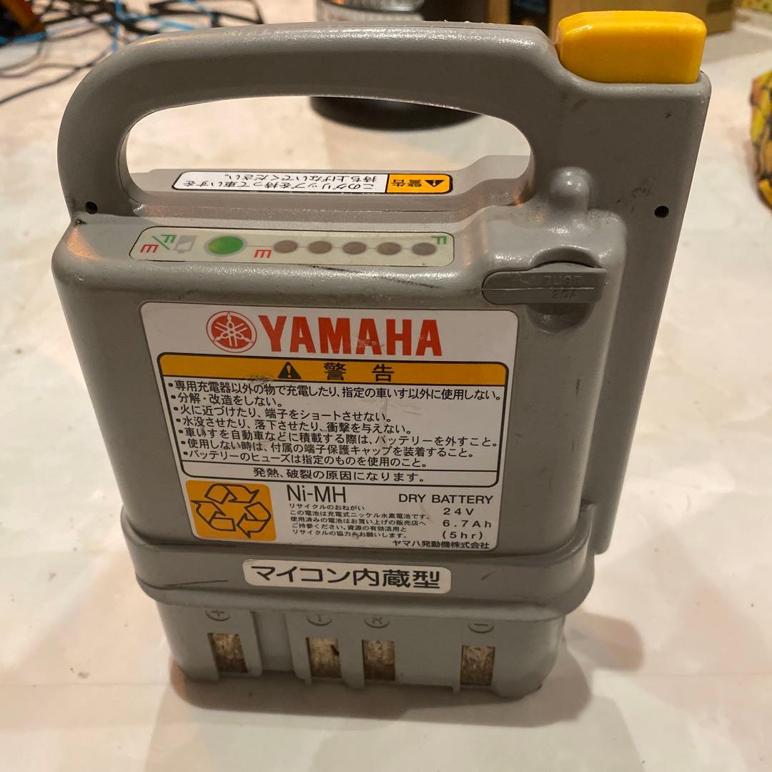 電動車椅子バッテリー中古品　YAMAHA 24V ニッケル水素バッテリー 6Ah ゆうちょ等銀行先振込限定] ヤマハ電動車いす部品 ニッケル水素
