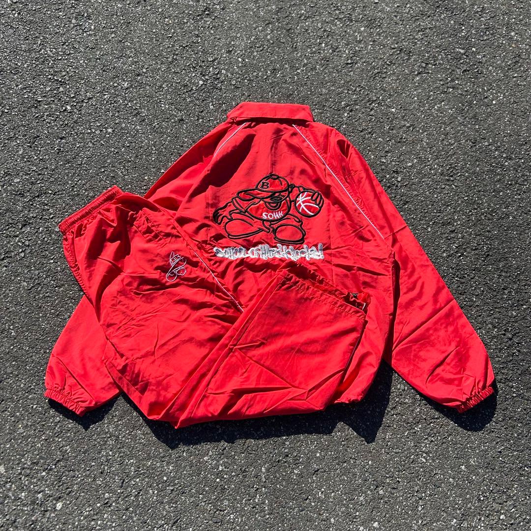 さ*わ様 90s SCHOOL OF HARD KNOCKS ナイロンセットアッ さ*わ様 90s SCHOOL OF HARD KNOCKS ナイロンセットアッ - メルカリ