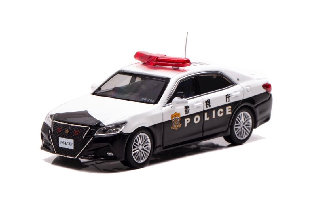 【レイズ】1/64スケール・トヨタ　210系クラウン　警視庁　パトロールカー レイズ】1/64スケール・トヨタ 210系クラウン 警視庁 パトロールカー