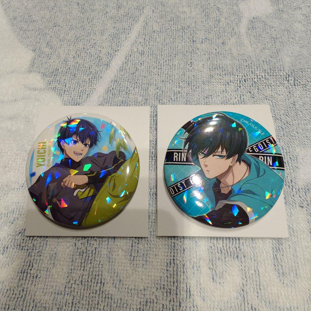 新品未使用〉ブルーロック ホログラム缶バッジ 潔&凛 - メルカリ
